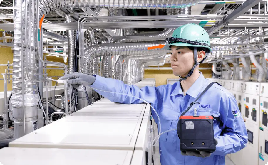 ガス漏洩検知システム管理